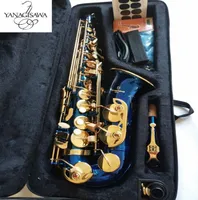 Instrument de musique professionnel New Blue Alto Saxophone Brand Japonais Yanagisawa AW02 E FLAT ALTO SAXOPHONE AVEC CASE1349325