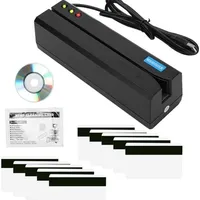 Erişim Kontrol Kartı Okuyucu Tüm MSR605X USB Kart Magcard Okuyucu Yazarı Builin Adaptörü Windows MAC MSR206 MSR X6 MSRX6B2500 için Uyumlu