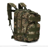 Sac de camouflage de sports extérieurs Randonnée de randonnée 3p Pack Pack Tactical Backpack Camping Trip Oxford Camouflage Bag3212