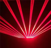 Effects 5600MW Moving Head RED Laser Array R638NM700mW Rough SpotX8PCS Stage Party Disco KTV Bar Club Theatre Studio Iluminacion 1400692