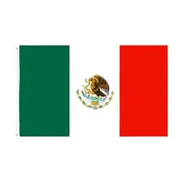 DHL MX Mex Mexicanos Mexicaanse vlag van Mexico Groothandel Directe fabriek Klaar om 3x5 FTS 90x150cm SS1230 te verzenden