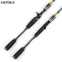1 8M M Power 7-25g Test 100% Carbon Fiber Lure Casting Spinning Fishing Rod River297t