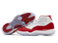 2022 إصدار أصيلة 11 Cherry Shoes 11s اسكواش أبيض أحمر 72-10 المربى Concord Space Jam 45 Cap و Gown Win مثل 96 Jubilee Gamma