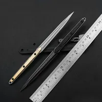 New 4 Colors HN-9 Tea Knife CNC Crowbar 440c Vicissitudes Stone Washing Blade Outdoor Portable Camping Edc Tool Holiday gifts254I