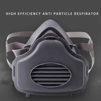 Måla sprayande anti dammmask industriell skyddande säkerhet gasmask halva ansikts respirator335h