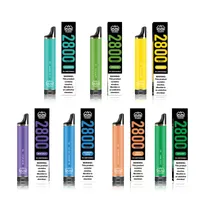 Puff Flex 2800 Disposable E Cigarettes Vape Pen 10ml Pre-filled Mesh Coil Pods 1500mAh Battery Esco Bar PLUS Bang