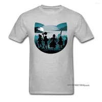 Camicie da uomo konosuba-camiseta de anime para hombres camisa silueta chomusuke color gris nueva