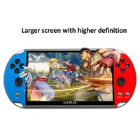 X12 PLUS Video Game 7inch LCD Double Rocker Portable Nostalgic host Handheld Retro MP5 Player for GBA SFC MD Arcade Retro Games DHL230F