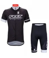 펠트 팀 사이클링 저지 정장 짧은 슬리브 셔츠 턱받이 반바지 세트 남자 여름 통기성 산악 자전거 옷 착용 3D 젤 패드 H12422701