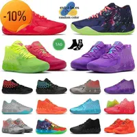 Mb NEW lamelo 2023 ball 01 basketball shoes mens big size 12 all red lamelos rick and mortys mb.01 mb1 green gold black blue winter fashion outdoor