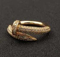 Band Designer Ring Love Torny Rings Rings Classic Luxury Jewelry Women Titanium Aleación de acero Gold Silver Rose