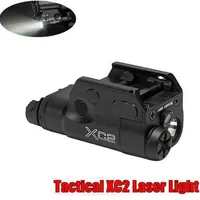 XC2 Laser Light Compact Pistol Flashlight met Red Dot Laser Tactical LED Mini White Light 200 Lumen Airsoft Flashlight242C
