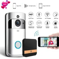 Новейшая Wi -Fi Video Doorbell IR Visual HD Wireless Smart Security Camera с обнаружением движения PIR для iOS Android Phone Door Door239p