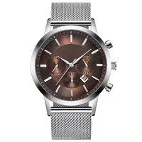 최고 판매 남성 시계 럭셔리 자동차 브랜드 남성 비즈니스 시계 방수 Maserat Quartz Wristwatch 자동 날짜 Montre de Luxe Go250F