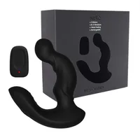 Levett prostata massage Remote control Anal Sex toys For Men Gay G Spot Prostate Massager Double Motor Anal Vibrator Butt Plug Y18110256j