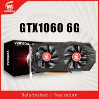 veinedaグラフィックカードGTX 1060 6GB 192ビットGDDR5 GPUビデオカードGTX 1050TIの改装よりも強い