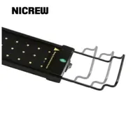 Nicrew uzatılabilir LED Akvaryum Işık Aksesuar Braketi Ayarlanabilir Paslanmaz Çelik Montaj Bacakları LED için Stand Lamba Braketi