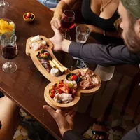 プレート面白い大人の食前酒ボードキッチンサービングプレート木製ピザ寿司スナックスナックトレイバチェロレットパーティーcharcuterieプラッター