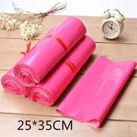 25 35cm 20 30 5cm Bolsa de courier rosa Bolsas de embalagem multifuncional Bolsas de materiais de correio auto-venda Plástico Poly Mailing Envelope Bag213N