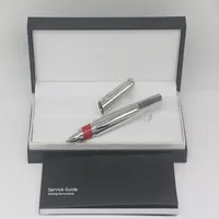 Classi Metal Silver Roller Pen M Tapa magnética para la oficina escolar Escribir Perfect Gift2881