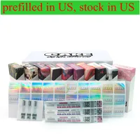 F￶rfylld ny t￥rta laddningsbar vape penna eng￥ngs e-cigaretter 1.0 ml keramikatomiserpatron 280mAh batteri med USB-laddningsport 50 st