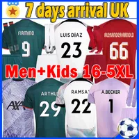 4XL 5XL 22/23 Alexander Arnold Soccer Jerseys 2022 2023 Darwin #27 Diogo Fabinho Jones A.Becker Robertson Men Kids Kits Socks Comple