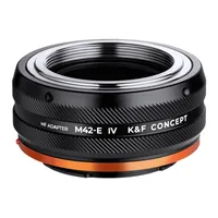 Other Electronics K F Concept M42E IV PRO M42 Mount Lens to E FE Mount Camera Adapter Ring for A6400 A7M3 A7R3 A7M4 A7R4 221031