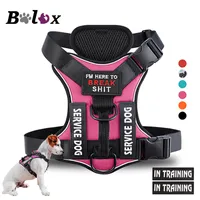 Dog Collars Leashes Harness No pull Reflective Tactical Vest for Small Large Pet s Walking Training Outdoor Supplies Free Patches 221101