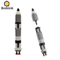 Blocks Bricklink Ideas City Space Station Delta II Gemini Titan Rocket Saturn V Scale 92176 Building Blocks Education Toys For Children T221101