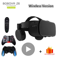 3D Glasses Bobo VR Bobovr Z6 3 D Casque Viar Virtual Reality Headset Bluetooth Helmet Goggles Lenses Video for Phone Smartphone 221101