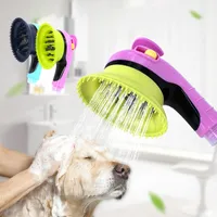 Andra hundförsörjningar Portabelt husdjursbadverktyg Bekvämt massager Dusch Sprayer Shampo Grooming Washing Cleaner 221101