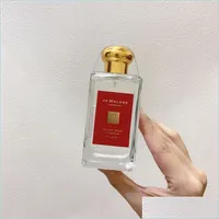 Wierookverkoop Pers Men vrouwen geweldige geur Engelse peer rode fles dame per geur keulen 100 ml langdurige tijd hoge kwaliteit f dhodx