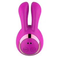 Toys Sex Toys Masager Vibrators de lapin mignon Clitoris Stimulator Produit pour adultes Oral Sucking Vibrator Nipple Pinmps Y Toys Eg1v