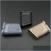 Taktiska tillbeh￶r Taktiska tillbeh￶r Utrustning L￤tt Mlok/Keymod Rail Si Grip ER REPLACTION Nylon Handgrip Drop Delivery DHMGN