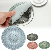 Sink Strainers Sewer Filter Screen Floor Drain Bathroom Proof Kitchen Toilet Cover Sink Anti clogging Hair Catcher Plug