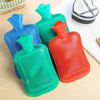 500ml Water Injection Rubber Thick Hot Water Bottle Winter Warms Water Bag Hand Feet Warmer WaterBottles