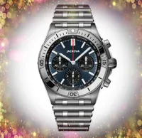 Prix ​​Premium Quartz Fashion Mens Horloge Time Watches 42 mm Auto Date Big Inoxydless Steel Full Fonctional Sports Amélioration de Sports Famme Wristwatch Logo personnalisé