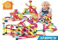 Kids Magnety Constructor Block Block Zestaw Magnet Stick Build Blocks Montessori Eonal Toys for Children Chłopca 2204144612784