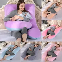 Annelik yastıkları u-şekilli yastık hamile kadınlar rahat yumuşak yastık uyku gövdesi 221101