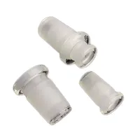 Mini adaptateur de réducteur de verre 10 mm femelle à 14 mm mâles fumer pipies 18 mm deux style aiguille joint de bouche
