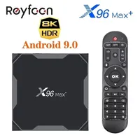 Other TV Parts X96 MAX X3 Android 90 BOX Amlogic S905X3 Quad Core 4GB 64GB 32GB 8K Wifi 1000M 4K Smart X96Max Plus 2GB 16G Media 221031