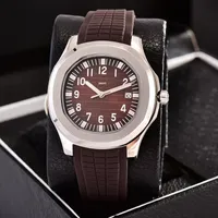 watch for mens movement watches luxury watchs 41MM Rubber bracelet Stainless steel watch gram Sapphire glass waterproof montres mouvement orologio uomo