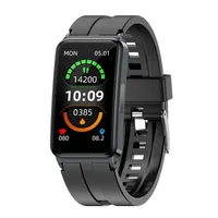 EP01 Smart Watch Men ECG VHRV Freq￼￪ncia card￭aca Sangue Sugar Press￣o Monitoramento de oxig￪nio Rastreador de fitness de pulseira de banda inteligente