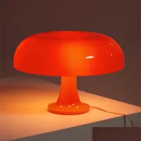 Obiekty dekoracyjne figurki vintage grzyb włoski Nessino Nesso stół s do sypialni salon wystrój domu Lampa LED 220706 DRO DH9fi