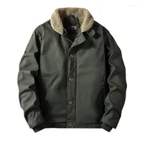 Men&#039;s Jackets Men Winter Coats Bomber Wool Liner Warm Parkas Dwon Good Quality Male Casual Fleece Outwear Clothes 5XL