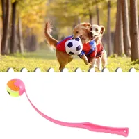 Dog Toys Chews Pet Tossing Toy Ball Club Dog Training Fluorescent Thrower Outdoor With Tennis Training Throwing Toy Pet Interactive Funny Toy 221102