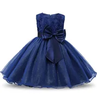 Flickans klänningar Princess Flower Girl Dress Summer Tutu Wedding Birthday Party Kids For Girls Children's Costume Teenager Prom Designs 221101