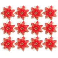 Decorative Flowers Flower Decor Christmas Tree Artificial Xmas Wreathgreen Bedroomfake