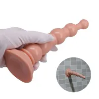 Sexspielzeugmassagegeräte Sexspielzeug für Paare Weiche Analperlen Pagode Typ BUplug Saugpasse Dildo Plug Dilatador -Balls Prostata -Massage