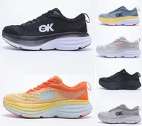 2023 HOKA Running shoes ONE Clifton one Lightweight Cushioning Long Distance Runner Shoe Mens Womens yakuda Sneakers Accepted Footwear A2